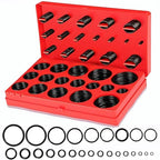 419 Pcs O-Ring O Rings Assortment Kit 32 Sizes Nitrile Rubber - style: 32 Size/419 Pcs