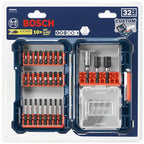 BOSCH SDMS32 32-Piece Assorted Impact Tough Screwdriving Custom Case System Set for Screwdriving Applications - size: 32-Piece Set, style: Screwdriving
