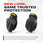 Mechanix Wear M-Pact Impact Resistant Work Gloves Black XXX-Large - color: Black/Grey, size: 3X-Large