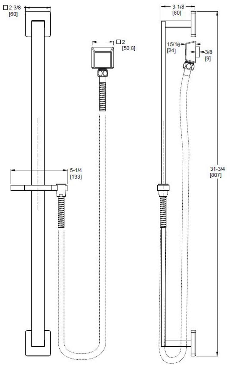 Open Box - Pfister HSK-41SHWD - Shower Components Bath and Shower Accessories