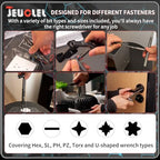 33 in 1 Magnetic Screwdriver, Multi Bit Ratcheting Screwdriver Set