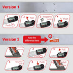 S&F STEAD & FAST Digital Angle Finder Tool with Case, 7 Inch / 200 mm - size: Digital Angle Ruler 7 Inch