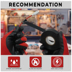 SWRT 0.75" x66ft 3 Pk Electrical Tape, Waterproof Flame Retardant.