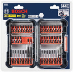 Bosch SDMS44 44-Piece Assorted Impact Tough Screwdriving Custom Case System Set for Screwdriving Applications - size: 44-Piece Set, style: Screwdriving