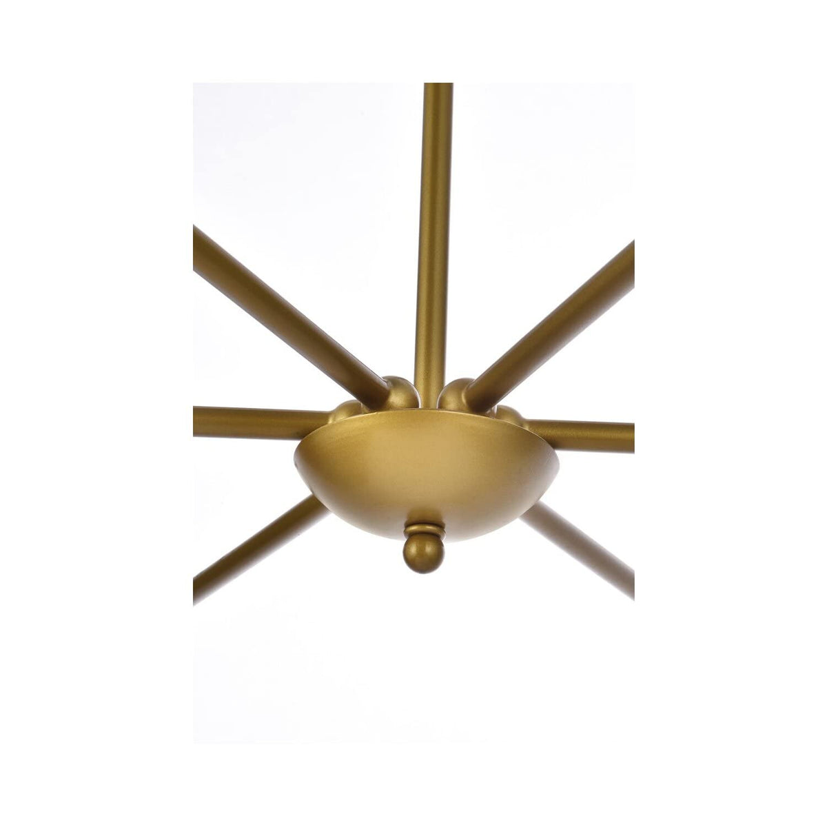 Open Box - Elegant Lighting LD812D36BRK - Chandeliers Indoor Lighting