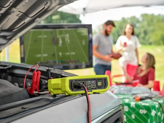 Open Box - RYOBI ONE+ 18V 1000-Watt Max 12-Volt Automotive Power Inverter