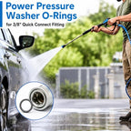 ZDBB 150 Pcs 14 Size Power Pressure Washer O Ring & Hose Faucet Washers Kit - size: 150 PCS