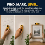 Zircon® StudScout™ Magnetic Stud Finder, No Batteries Required, 2-Pack
