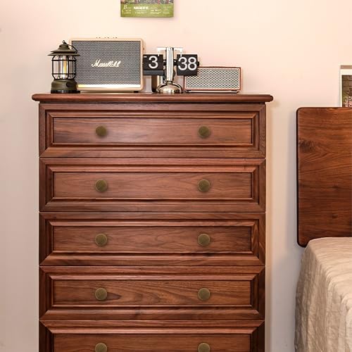 RZDEAL Antique Brass Cabinet Knobs Pulls, Solid Brass Cabinet Drawer Dresser Retro Knobs Traditional Handles(1-1/8"x1-1/8/28mmx28mm), 4 Pack - color: Antique, size: 1-1/8 Inch