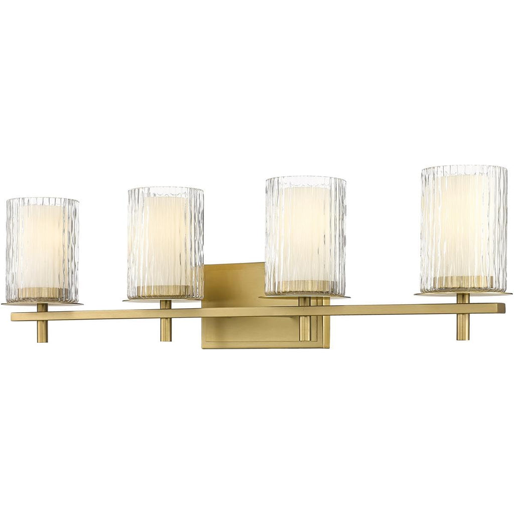Open Box - Z-Lite 1949-4V-MGLD - Bathroom Fixtures Indoor Lighting