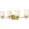 Open Box - Z-Lite 1949-4V-MGLD - Bathroom Fixtures Indoor Lighting