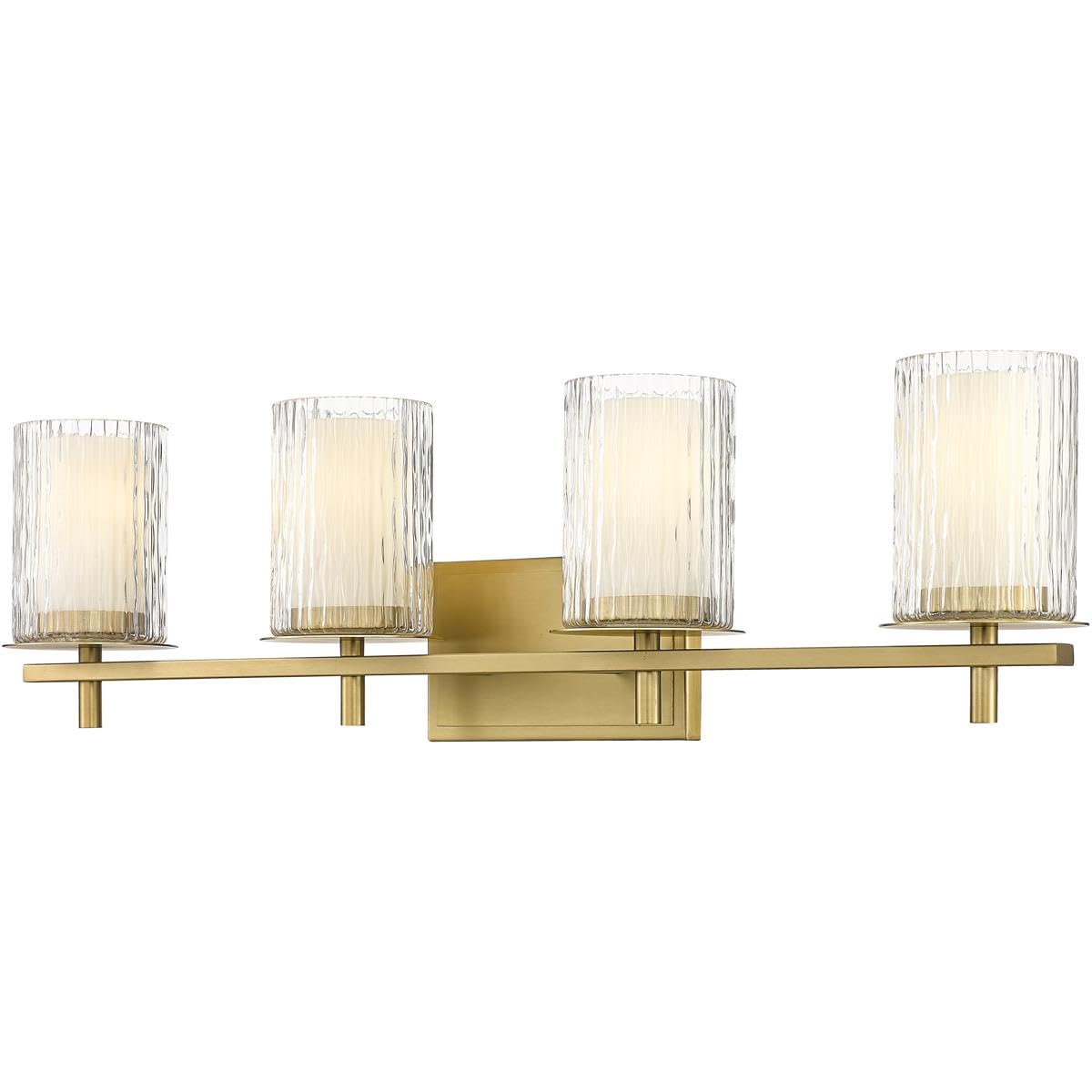 Open Box - Z-Lite 1949-4V-MGLD - Bathroom Fixtures Indoor Lighting