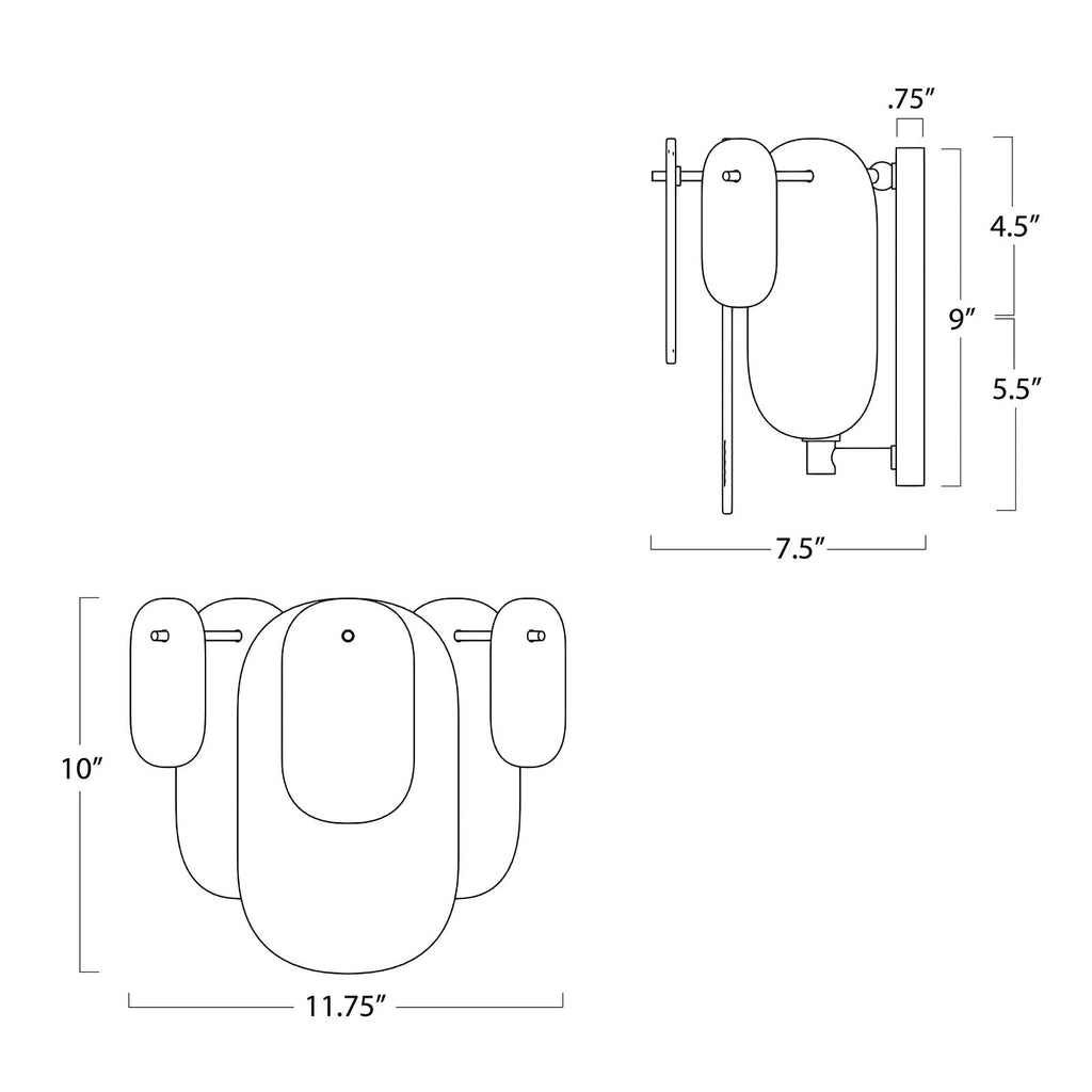 Open Box - Regina Andrew 15-1227PN - Wall Sconces Indoor Lighting