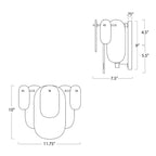 Open Box - Regina Andrew 15-1227PN - Wall Sconces Indoor Lighting
