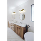 Open Box - Z-Lite 7517-3V-MGLD - Bathroom Fixtures Indoor Lighting