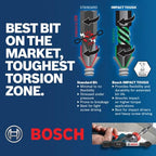 Bosch SDMS44 44-Piece Assorted Impact Tough Screwdriving Custom Case System Set for Screwdriving Applications - size: 44-Piece Set, style: Screwdriving