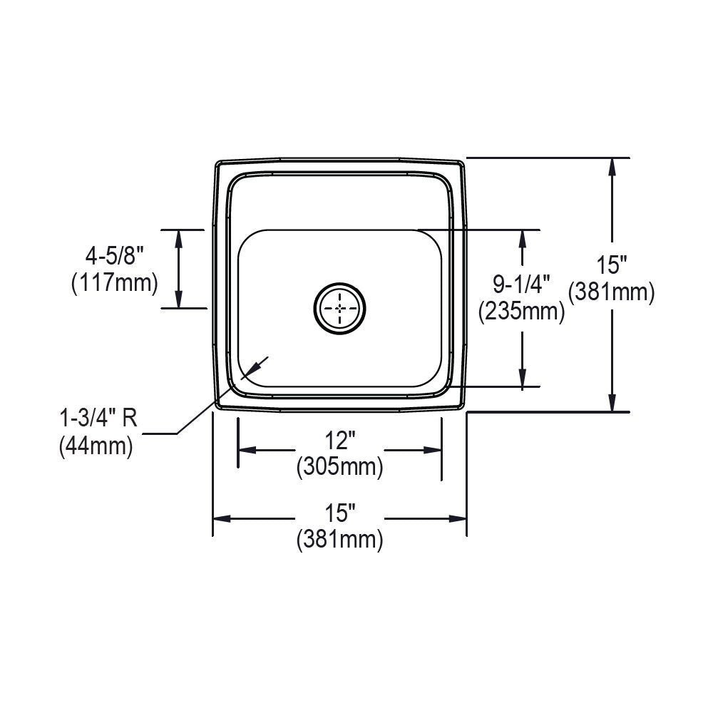 Open Box - Elkay BLRQ151 - Bar Sinks Sinks