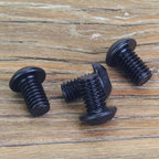 35 Pieces M6 x 10mm Button Head Socket Cap Screws, Thread Pitch 1.0mm, Sutemribor M6 Black Screws, 10.9 Grade Alloy Steel, Black Oxide Finish, Fully Threaded - size: M6 x 10mm, style: Button Head