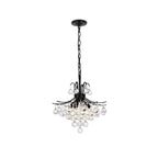Open Box - Elegant Lighting V8000D16BK/RC - Pendants Indoor Lighting