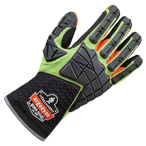 Ergodyne Unisex Proflex 925f(x) Dorsal Impact-resistant Gloves - Ansi/Isea 138-2019 Level 2, En 388: 4121xp - size: X-Large