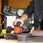 Mouse Detail Sander Sandpaper, 40 Grit, 140mm, 25 Pcs - size: 40 Grit - 25 Pcs