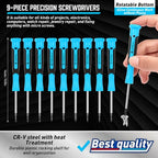 Amartisan 86-Piece Magnetic Screwdrivers Set with Case - style: 86-Piece Screwdrivers Set (Blue)