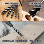 1-1/6" x 6" Auger Drill Bit for Soft and Hard Wood,Hex Shank - size: 1-1/6", style: 6"