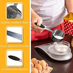 2PCS 1/4cup(59ml) Measuring Cup, Stainless Steel Measure Scoop - size: 1/4cup