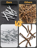 Concrete Nails Masonry Nails for Hanging Pictures Assortment Kit - size: Assorted Sizes (3/4 to 2 Inch)