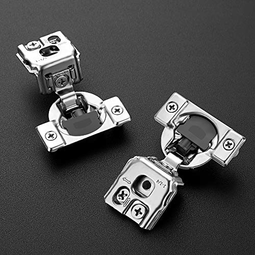 Soft Close Hinges for Kitchen Cabinet Hinges, 1-1/4 Inch Overlay, 10 Pack - size: 1-1/4 inch Overlay