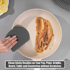 Silicone Dough Scraper with Metal Core Flexible Bowl Scraper Bread Baking - color: Dark Gray