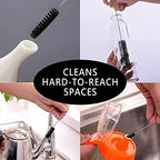 Utoolmart Steel Wire Cleaning Brush, Spiral Power Tube Brush, Steel Wire Tube Brush Cleaning Tool, Tube Bottle Brush, 0.6-inch Diameter 12-inch Length, 5pcs - color: 5pcs, size: 1.5cm