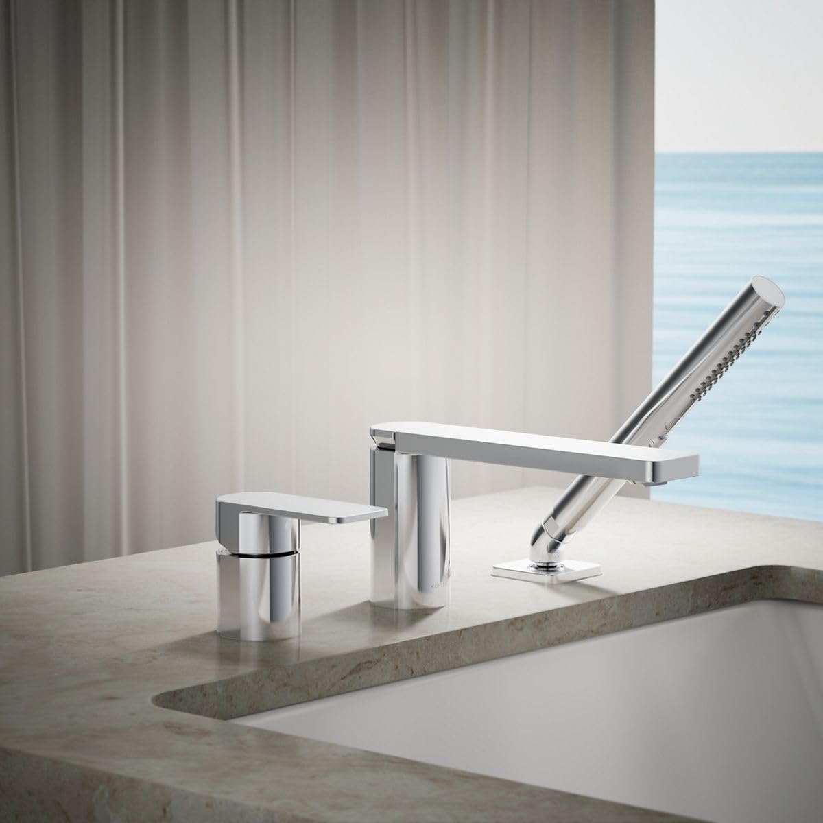 Open Box - Kohler K-23488-4-CP - Roman Tub Faucet