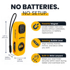 Zircon® StudScout™ Magnetic Stud Finder, No Batteries Required, 2-Pack