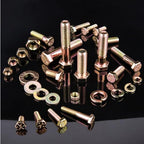 FOLIV 772PCS Grade 8 Bolt Assortment Kit, Heavy Duty Bolts and Nuts Kit, 1/4-20 5/16-18 3/8-16 1/2-13 SAE Sizes Included (Upgraded Package) - style: 772PCS 1/4-20 5/16-18 3/8-16 1/2-13
