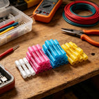 smseace 700PCS Heat Shrink Butt Connectors 26-10AWG Wire Butt Connectors - size: 700Pcs