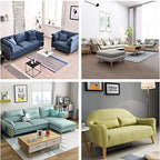 Solid Wood Replacement Furniture Sofa Couch Legs 4 inch Heavy Duty Set of 4 - color: Slant- Set of 4, size: 4"