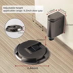 PANALI Magnetic Door Stopper, Windproof Door Stop, 1 Pack - color: Gray