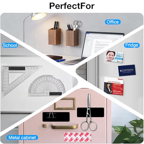 Paired A+B 3/4 inch Magnets Tapes 10FT, a b Magnetic Strips Match to Use with Strong Adhesive Backing, Flexible Magnetic Strips for DIY Craftings -2Pack - style: 3/4" x 10ft, 2 Rolls