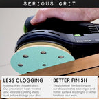 Serious Grit - 5-Inch 9-Hole P2000 Grit Sanding Discs - 50 Pack Box - size: 2000 Grit