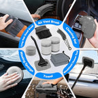 ThinkLearn Car Detailing Kit with Foam Gun, Car Wash Mop for Deep Cleaning