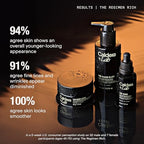 Caldera + Lab The Regimen Rich | Men's Anti-Aging 3 Piece Skincare Routine - size: 3-Piece Skincare Set