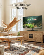 PERLESMITH Universal TV Stand Legs for 32-70 inch TVs to 99lbs with Mount - size: 32-70 Inch with Fixed