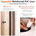 9.8 Ft V Shape Weather Stripping Door Seal Window Insulation Strip - size: 1 Pack*9.8 Ft