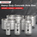 Professional 2-3/4" (70mm) Concrete Hole Saw 220mm SDS Plus & Dust Bag - size: 2-3/4" (70mm)