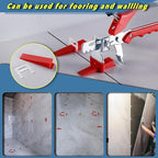 1/16 Inch Tile Spacers Leveling System withPlier, 500 Spacers & 150 Wedges