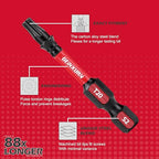 GEINXURN Impact Tough Phillips Square Torx 2 in. Insert Driver Bits, 35Pack Bulk T20/T25/PH2/SQ2 Screwdriver Power Bits Set - size: MIXED-35PC