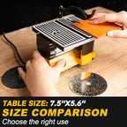 Sbestily Mini Table Saw 90W Portable Small Miter Saws for DIY Crafts