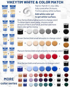 Tile, Marble and Granite Repair Kit (Color Match), Fix Holes Dents Defects