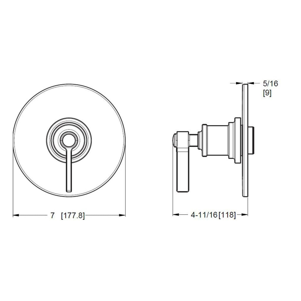 Open Box - Pfister R89-1WNC - Valve Trim Only Showers